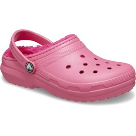 Resim Crocs Classic Lined Clog K Kız Çocuk Pembe Terlik 