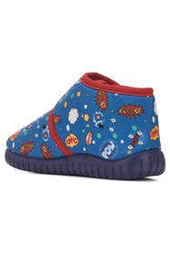 Resim İmerShoes Günlük Kız Erkek Çocuk Panduf Ev Ayakkabısı Esnek Kaymaz Taban Cırtlı Kreş Anaokulu Ayakkabı 263 