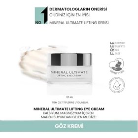 Resim Teknocan Mineral Göz Kremi 20 ml - Kolajen & Hyaluronik Asitli, Ince Çizgi Karşıtı, Cilt Toparlayıcı ve Nemlendirici Göz Çevresi Bakım Kremi (2 Paketi) 