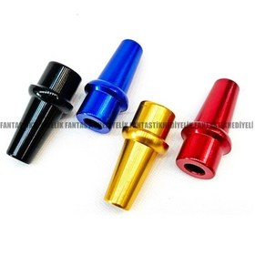 Resim Nargile Lüle Çevirici Dönüştürücü Alüminyum Aparat - 5 Renk 