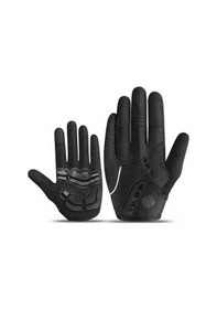 Resim Ulzyvf Yastıklı Ve Nefes Jel Erkek Bisiklet Eldivenleri Dayanıklı 5mm Aşınma Dirençli Rahat Tasarım Tv 