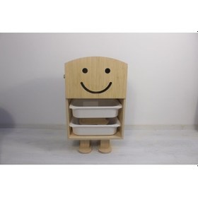 Resim Dr. Woods Robot Dolap - 1 Ahşap 