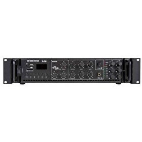 Resim SSP Audio TA350 350W 100V Trafolu Mikser Amplifikatör 