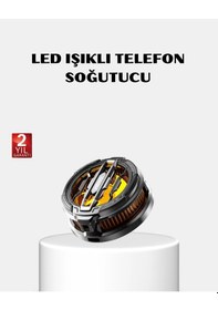 Resim Mey İthalat Mobil Oyun Telefon Soğutucusu Yarı İletken Hızlı Soğutmalı Ve Sessiz Fanlı 