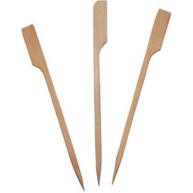 Resim Özel Ahşap Yassı Saplı Çöp Şiş Çubuğu 12 Cm 100 Adet N1128706 Çok Renkli 