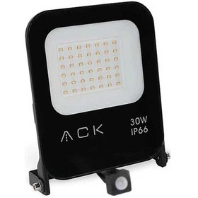 Resim Sensörlü Led Projektör 30 Watt 6500k Beyaz Işık Ack At62-23032 Seçenekler 