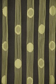 Resim KÜÇÜK PUANLI MODEL YEŞİL RENK HAZIR İP PERDE 300 * 270 cm 