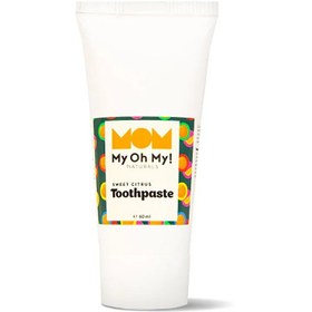 Resim My Oh My-Sweet Citrus | Organik Tatlı Portakal Uçucu Yağlı Florürlü Çocuk Diş Macunu 