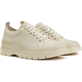 Resim Network Krem Kadın Sneaker 