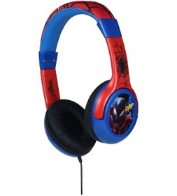 Resim Volkano MV-1001-VSM Lisanslı Marvel Örümcek Adam Kulak Üstü Çocuk Kulaklığı 