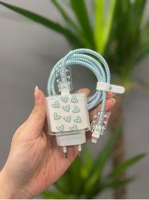 Resim Mi7a Şarj Başlığı Ve Kablo Koruyucu 4'lü Set Iphone 20w Şarj Adaptör Uyumlu 