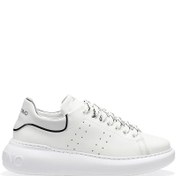 Resim Mario Valentino Kadın Lace up Sneaker White - White 
