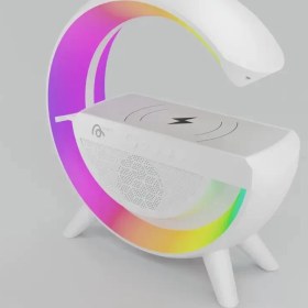 Resim Findit Kablosuz, Usb Bağlantılı, Ekstra Uzun Pil Ömürlü, 7 Renk Seçenekli Ambiyans Işığı,Telefon Şarj Standı BT2301 (2818) 