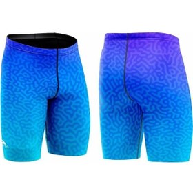 Resim Turbo Erkek Çocuk Mayo Jammer Full Prınted Boy Br - Mavi - 10 Yaş Mavi 