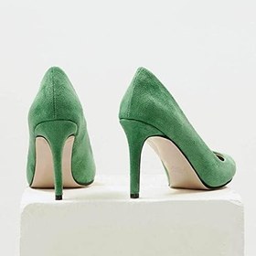 Resim Mio Gusto Basic Yeşil Stiletto 