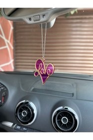 Resim 3dbaydesign Aynalı pleksi love motifli dikiz ayna süsü oto aksesuar araba süsü 