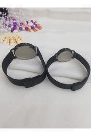 Resim Choppers Rakamlı Çift Sevgili Unisex Hasır Kordon Hediyelik Kol Saat 