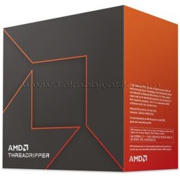 Resim AMD Ryzen Threadripper 7970X 5.30 Ghz 32 Çekirdek 128MB TRX50 sTR5 5nm İşlemci 