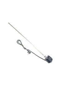 Resim Sern 1200w Siyah Renk Kare Dijital Hp013 Model Havlupan Isıtıcı Rezistans 230v L:800mm 1/2'' Yarım Parmak 