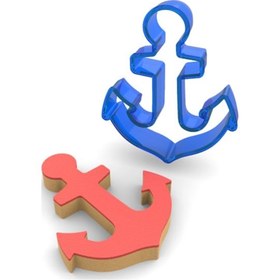 Resim Çapa Polikarbon Kurabiye Kalıbı 