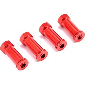 Resim Geeroyoo Wltoys 104001 Rc Araç İçin 4 Adet Alüminyum Jant Adaptörü - 1/10 Ölçekli Off-road Yarış 
