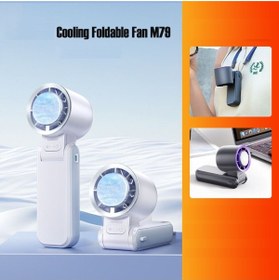 Resim Tastech ŞARJLI EL FANI LED GÖSTERGELİ MİNİ KLİMA SERİNLETİCİ VANTİLATÖR BOYUN ASKI İPLİ KATLANABİLİR 