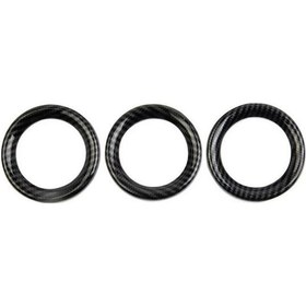 Resim Synodicmonth Nissan 370z 2009-2020 İçin Araç Gösterge Paneli Gösterge Sayacı Saat Halkası Kapağı Çerçevesi 