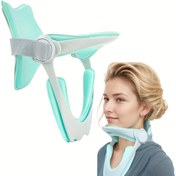 Resim 1 adet Ergonomik Boyun Desteği Yaka ile Ayarlanabilir Omuz Askıları - Nefes Alabilen Polyester, Sırt İçin İdeal, Yetişkinler İçin Mükemmel Hediye, Rahat Giyim, Boyun Desteği Yaka|Ayarlanabilir Askı Yaka|Rahat Uyum 