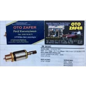 Resim Im3032C Marş Kollektörü 24V 11 Dıs Hıtachı Tıpı Isuzu Champıon 