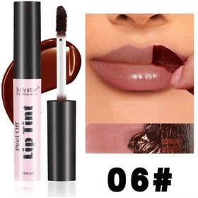 Resim Youtek Julystar Mat Ruj Çekebilir, Kalıcı Su Geçirmez, Yemek/su İçiminde Renk Tutar, 06 No'lu Tam Boy Lip Gloss 