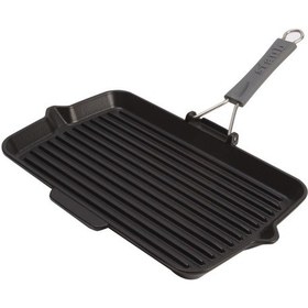 Resim Staub 405093430 Döküm Izgara/Katlanir Sapli Siyah 
