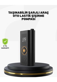 Resim Diyar-ı Fırsat Taşınabilir Dijital Lastik Şişirme Cihazı Güvenli Ve Pratik Kullanım 