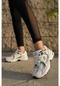 Resim Novahub Tomiross Günlük Rahat Kadın Sneaker Ayakkabı Beyaz - Siyah Beyaz - Siyah 