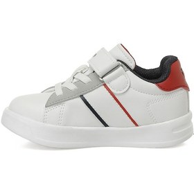 Resim U.s. Polo Assn. Travıs Jr 5pr Beyaz Erkek Çocuk Sneaker 000000000102022699 Beyaz-kırmızı 