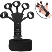 Resim Esneyebilen Bilek Ve Kol Geliştirici Kavrama Güçlendirici El Parmak Spor Aparat 