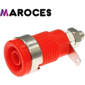 Resim Born Klemens Büyük Boy Korumalı Tip Vida Bacak Kırmızı 25 Adet 