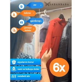 Resim Saban 6 Adet - 250Gram - Nemson Nem Alıcı Askılık 
