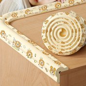 Resim 1 Adet Ev Kullanımı İçin Masalar ve Duvarlar için Yumuşak Köşe Koruyucu Çarpışma Önleyici Kılıf 