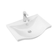 Resim Sanovit Albatros 55 CM Konsollu Lavabo Beyaz 