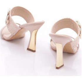 Resim Dgn 6007 Kadin Topuklu Terlik Ten 