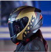Resim Axxis Draken S Kask - Mat Gold-siyah 