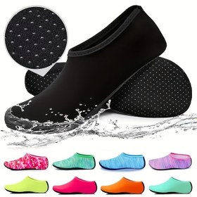 Resim 1 Çift Unisex Nehir Trekking Ayakkabısı, Hafif ve Kaymaz, Plaj, Yüzme, Dalış ve Sörf için Uygun 