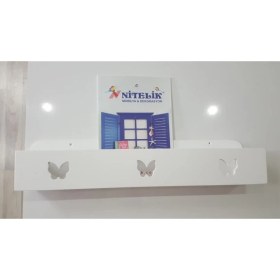 Resim Hommy Tekli Kelebek Lana Lake Montessori Kitaplık Raf 