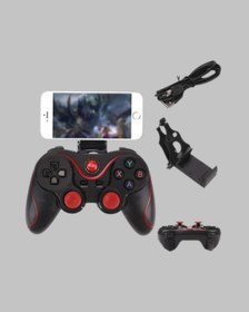 Resim Bluetooth Kablosuz Oyun Kumandası Android, Uyumlu iOs, Pc Uyumlu 