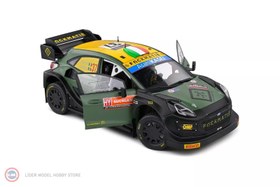 Resim 1:18 Solido 2022 Ford Puma Rally 1 Black #37 Bertelli Scattolin Rally New Zealand 