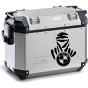 Resim Bmw Desenli Motosiklet Çanta Sticker Etiket Modeli 