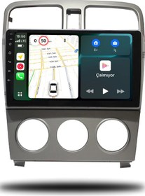 Resim MarTechno Android Multimedya 4GB RAM 32GB Hafıza Subaru Forester 2002-2007 ile uyumlu 