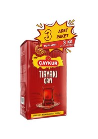 Resim Tiryaki Dökme Çay 1000 Gr. Üçlü Paket 