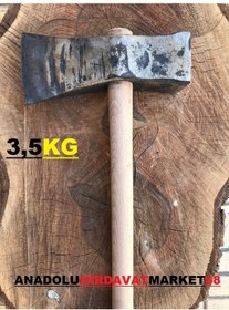 Resim Taş Düzeltme Kırma Çekici Saplı Usta Çekici 3500 Gr Çekiç 1Kalite 