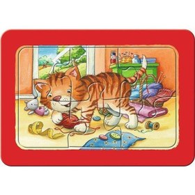 Resim Ravensburger 3x6 Parça Puzzle Animal Friends 070626 